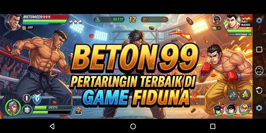 Tampilkan aksi pertarungan mendebarkan di arena permainan BETON999.