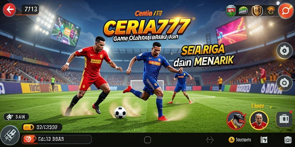 Tampilan gameplay CERIA777 yang menegangkan dan penuh aksi.