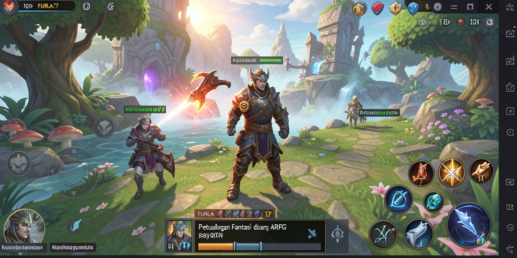 Gameplay seru FURLA77 dengan aksi petualangan yang dinamis.