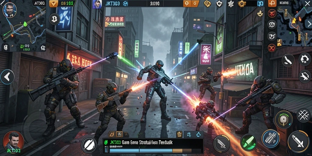 Screenshot gameplay JKT303 yang menunjukkan strategi mendalam dan grafis menawan.