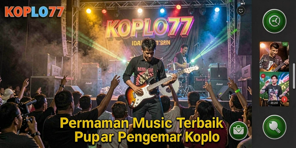 Tampilan gameplay <strong>KOPLO77</strong> yang seru dengan musik koplo yang menghibur.