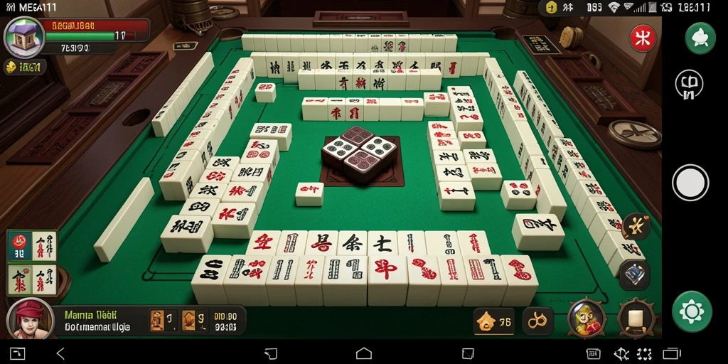 Tampilan gameplay <strong>MEGA111</strong> yang penuh warna dan menantang.