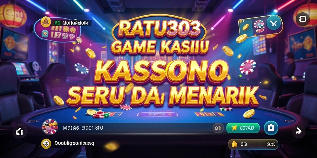 Screenshot gameplay RATU303 menunjukkan keseruan bermain Kasino.