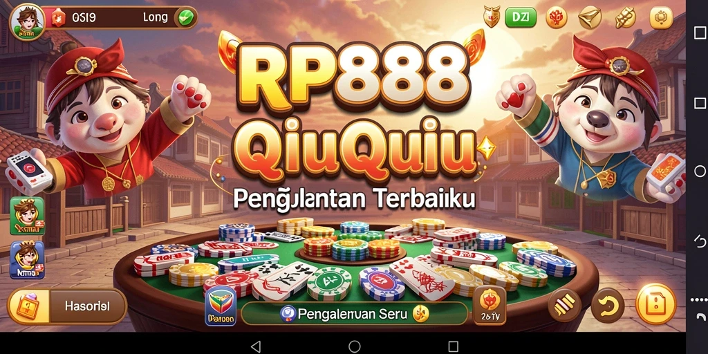 Tampilan gameplay RP888 yang mendebarkan dalam permainan QiuQiu.