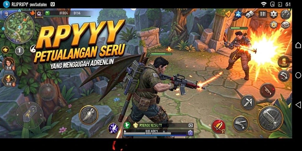 Tampilan gameplay RPYYY yang menarik dan penuh tantangan petualangan.