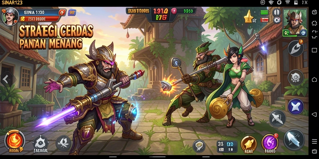 Tampilan gameplay Strategi SINAR123 yang menegangkan dan penuh strategi.