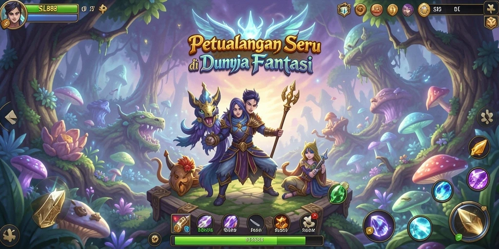 Tangkapan layar gameplay SL888 yang menampilkan petualangan menarik.