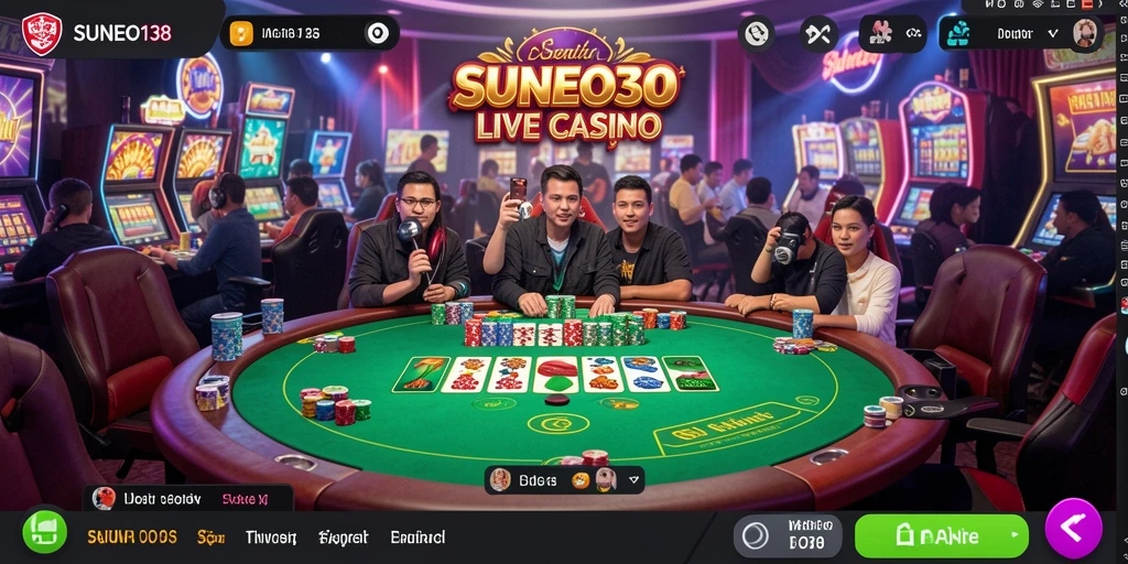 Gameplay SUNEO138 dengan dealer langsung yang mengasyikkan.